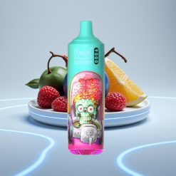 RandM Tornado 9000 Puffs 850 мАч 18 мл Сетка Голубая Кислая Малина