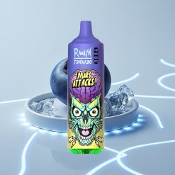 RandM Tornado 9000 Puffs 850 мАч 18 мл Mesh Голубика Лёд