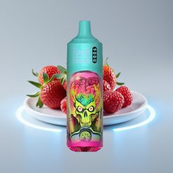 RandM Tornado 9000 Puffs 850mAh 18мл Mesh Клубника-Малина RGB