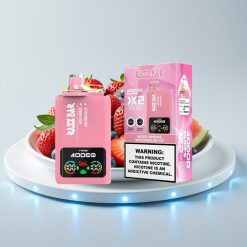 Razz Bar 40000 Puffs Disposable Vape Экран + Сетчатая Катушка 1.0Ω×2 + Смесь Ягод и Арбузный Лёд