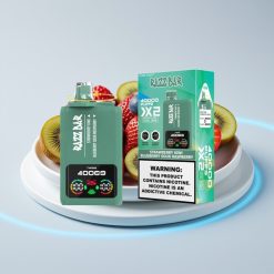 Razz Bar 40000 Puffs Disposable Vape Тип-C Экран Клубника Киви & Черника Малина