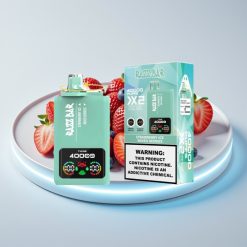 Razz Bar 40000 Puffs Disposable Vape Экран Мощность Клубника Лёд и Ягодный Микс