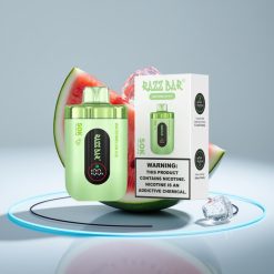 Razz Bar 50K Насосов Одноразовый Вейп Арбуз Лёд Mesh Coil Type-C