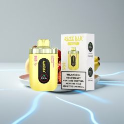 Razz Bar 50K Puffs Disposable Vape Клубника Банан 650mAh Type-C