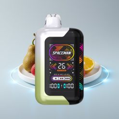 SMOK SPACEMAN SP40000 Zero Nic 20ml 0% никотина 40000 затяжек перезаряжаемый с экраном 2.28" и RGB-подсветкой