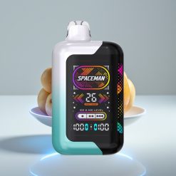 Spaceman SP40000 Zero Nicotine 20ml 40000 Puffs LED Rainbow Dynamic Light Fresh Mint (Свежая Мята)